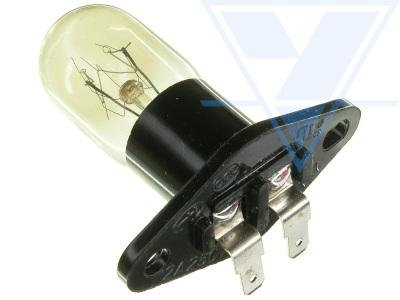 Лампа подсветки СВЧ-печей 230V 20W (цоколь Z187, плоские выводы)